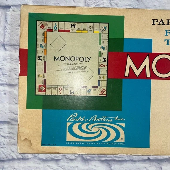 Vintage Monopoly Board game - Picture 3 of 8